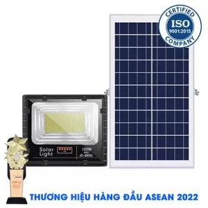 JD-8800L - Đèn năng lượng mặt trời 100W